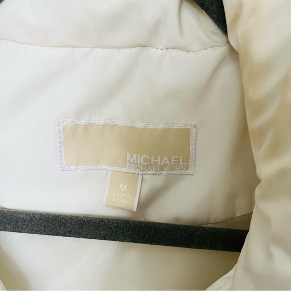 MICHAEL Michael Kors white vest, size medium - Picture 3 of 3